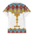 Ethiopian Epiphany Family Matching Mermaid Dress and Hawaiian Shirt Cross Mix Tilet Pattern