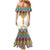 Ethiopian Epiphany Family Matching Mermaid Dress and Hawaiian Shirt Cross Mix Tilet Pattern