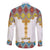 Ethiopian Epiphany Family Matching Off The Shoulder Long Sleeve Dress and Hawaiian Shirt Cross Mix Tilet Pattern