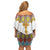 Ethiopian Epiphany Family Matching Off Shoulder Short Dress and Hawaiian Shirt Cross Mix Tilet Pattern