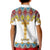 Ethiopian Epiphany Kid Polo Shirt Cross Mix Tilet Pattern