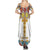 Ethiopian Epiphany Summer Maxi Dress Cross Mix Tilet Pattern