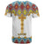 Ethiopian Epiphany T Shirt Cross Mix Tilet Pattern