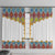 Ethiopian Epiphany Window Curtain Cross Mix Tilet Pattern