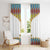 Ethiopian Epiphany Window Curtain Cross Mix Tilet Pattern