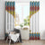 Ethiopian Epiphany Window Curtain Cross Mix Tilet Pattern