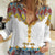 Ethiopian Epiphany Women Casual Shirt Cross Mix Tilet Pattern