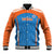 Custom India Cricket Baseball Jacket Go Men in Blue - Wonder Print Shop