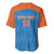 Custom India Cricket Baseball Jersey Go Men in Blue - Wonder Print Shop