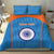 Custom India Cricket Bedding Set Go Men in Blue - Wonder Print Shop