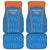 Custom India Cricket Car Mats Go Men in Blue - Wonder Print Shop