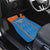 Custom India Cricket Car Mats Go Men in Blue - Wonder Print Shop