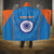 Custom India Cricket Hooded Blanket Go Men in Blue