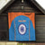 Custom India Cricket Quilt Go Men in Blue