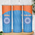 Custom India Cricket Skinny Tumbler Go Men in Blue - Wonder Print Shop