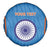 Custom India Cricket Spare Tire Cover Go Men in Blue - Wonder Print Shop