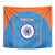 Custom India Cricket Tapestry Go Men in Blue - Wonder Print Shop