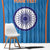 Custom India Cricket Window Curtain Go Men in Blue