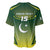 Custom Pakistan Cricket Baseball Jersey Go Shaheens - Wonder Print Shop