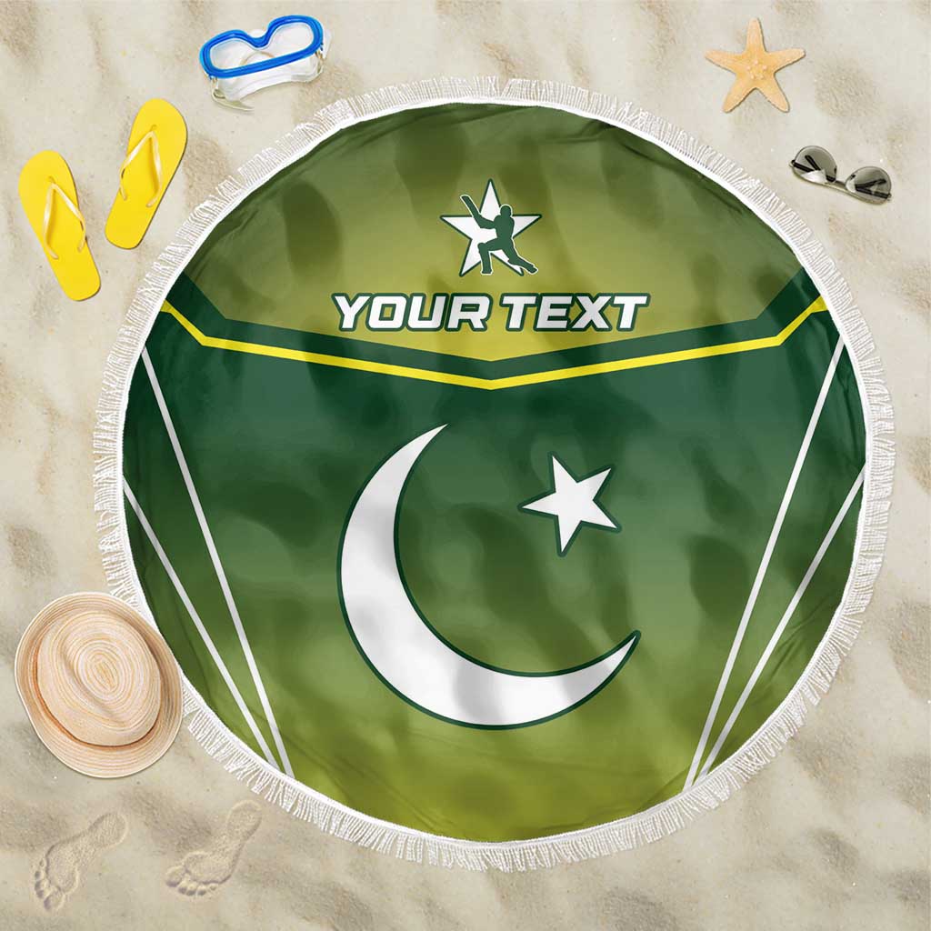 Custom Pakistan Cricket Beach Blanket Go Shaheens - Wonder Print Shop