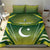 Custom Pakistan Cricket Bedding Set Go Shaheens - Wonder Print Shop