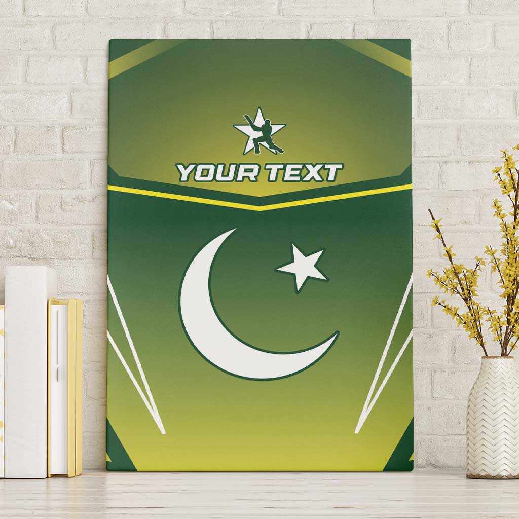 Custom Pakistan Cricket Canvas Wall Art Go Shaheens - Wonder Print Shop