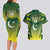 Custom Pakistan Cricket Couples Matching Long Sleeve Bodycon Dress and Hawaiian Shirt Go Shaheens - Wonder Print Shop