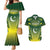 Custom Pakistan Cricket Couples Matching Mermaid Dress and Hawaiian Shirt Go Shaheens - Wonder Print Shop