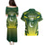 Custom Pakistan Cricket Couples Matching Puletasi and Hawaiian Shirt Go Shaheens - Wonder Print Shop