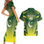 Custom Pakistan Cricket Couples Matching Short Sleeve Bodycon Dress and Hawaiian Shirt Go Shaheens - Wonder Print Shop