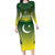 Custom Pakistan Cricket Family Matching Long Sleeve Bodycon Dress and Hawaiian Shirt Go Shaheens - Wonder Print Shop