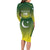 Custom Pakistan Cricket Family Matching Long Sleeve Bodycon Dress and Hawaiian Shirt Go Shaheens - Wonder Print Shop