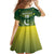 Custom Pakistan Cricket Family Matching Mermaid Dress and Hawaiian Shirt Go Shaheens - Wonder Print Shop