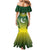 Custom Pakistan Cricket Family Matching Mermaid Dress and Hawaiian Shirt Go Shaheens - Wonder Print Shop