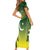 Custom Pakistan Cricket Family Matching Short Sleeve Bodycon Dress and Hawaiian Shirt Go Shaheens - Wonder Print Shop