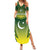 Custom Pakistan Cricket Family Matching Summer Maxi Dress and Hawaiian Shirt Go Shaheens - Wonder Print Shop