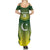 Custom Pakistan Cricket Family Matching Summer Maxi Dress and Hawaiian Shirt Go Shaheens - Wonder Print Shop