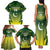 Custom Pakistan Cricket Family Matching Tank Maxi Dress and Hawaiian Shirt Go Shaheens - Wonder Print Shop