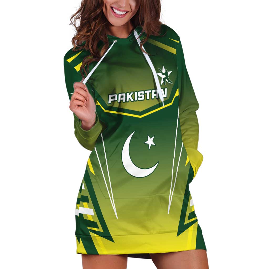 Custom Pakistan Cricket Hoodie Dress Go Shaheens - Wonder Print Shop