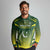 Custom Pakistan Cricket Long Sleeve Polo Shirt Go Shaheens - Wonder Print Shop