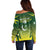 Custom Pakistan Cricket Off Shoulder Sweater Go Shaheens