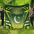 Custom Pakistan Cricket Quilt Go Shaheens