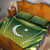 Custom Pakistan Cricket Quilt Bed Set Go Shaheens