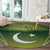 Custom Pakistan Cricket Round Carpet Go Shaheens