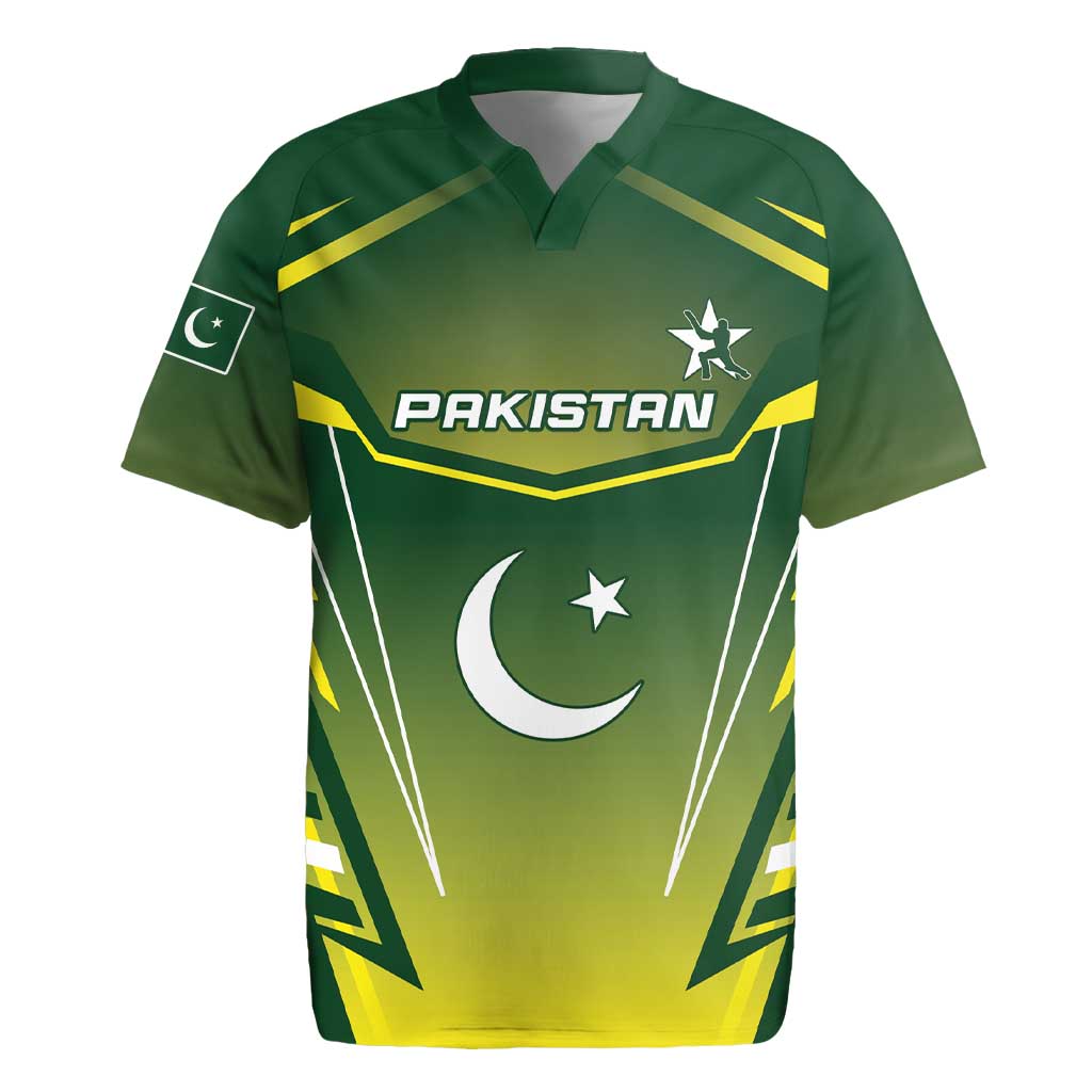 Custom Pakistan Cricket Rugby Jersey Go Shaheens