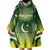 Custom Pakistan Cricket Wearable Blanket Hoodie Go Shaheens