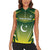 Custom Pakistan Cricket Women Sleeveless Polo Shirt Go Shaheens