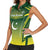 Custom Pakistan Cricket Women Sleeveless Polo Shirt Go Shaheens