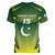 Custom Pakistan Cricket Women V-Neck T-Shirt Go Shaheens