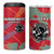 Custom Namibia Football 4 in 1 Can Cooler Tumbler Go Namibia Warriors